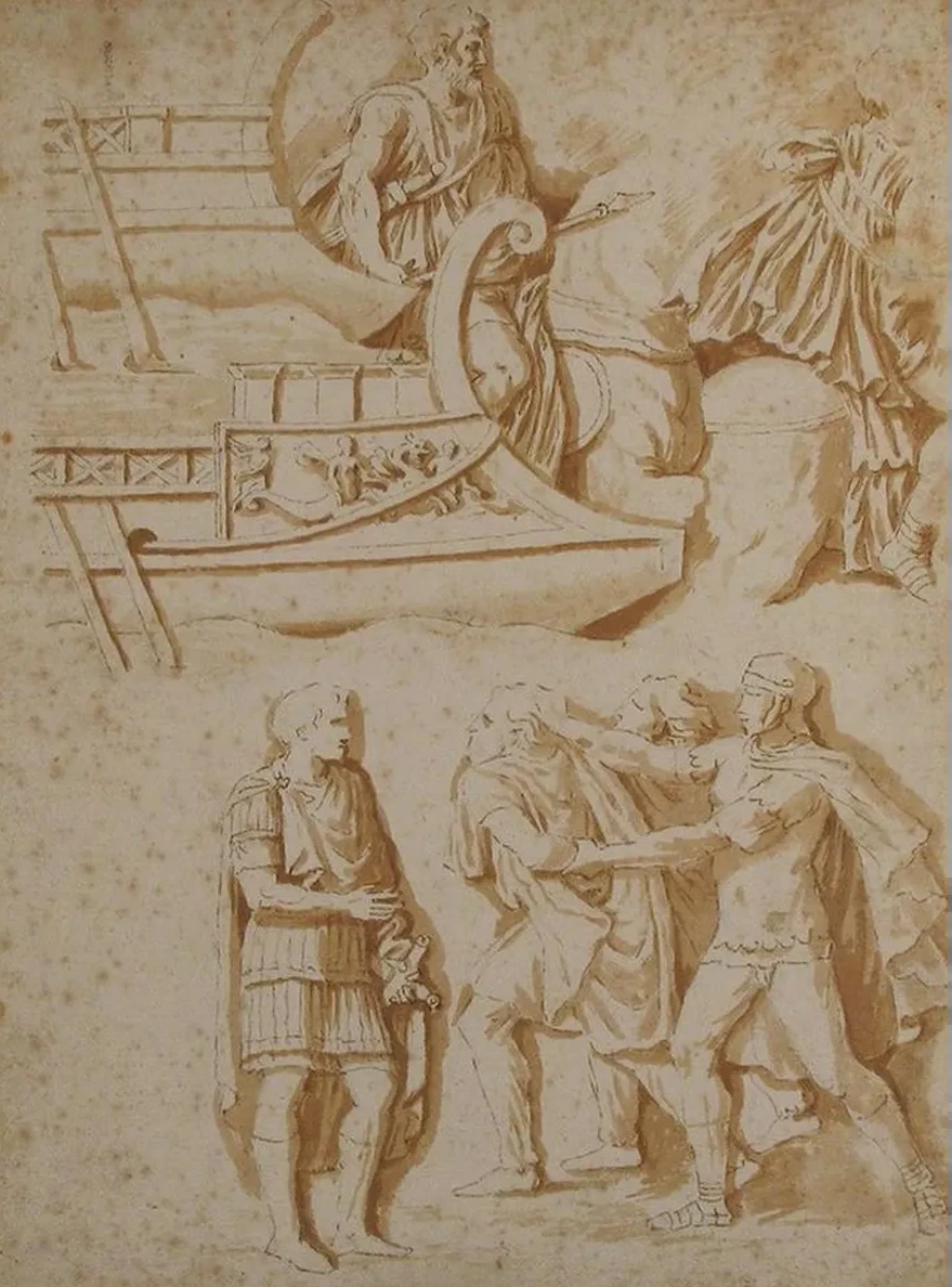 Studies of Details from Trajan's Column