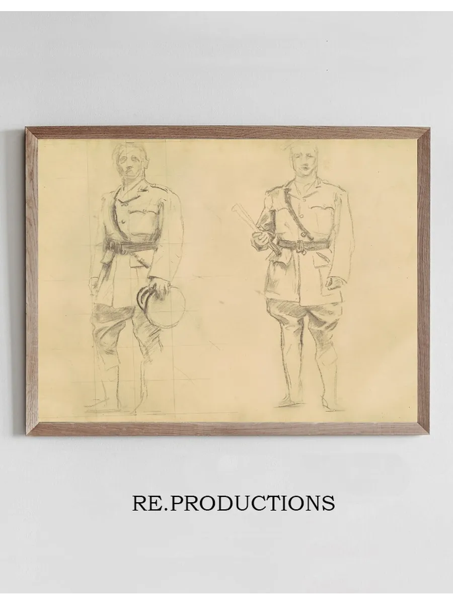 Studies of Generals Plumer and Haig for General Officers of World War I