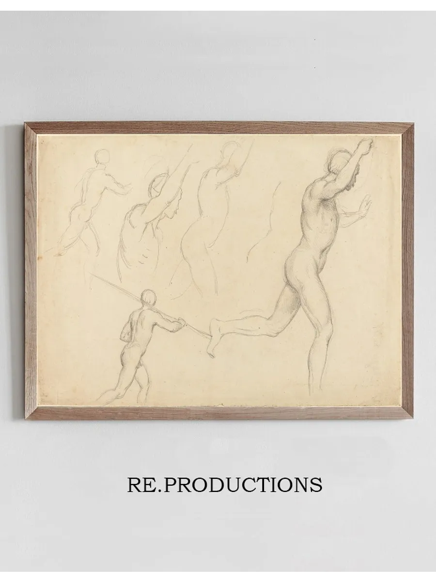 Studies of Men Running