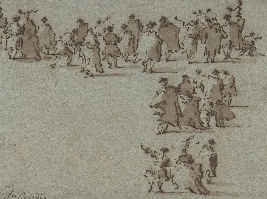 Studies of Walking Figures