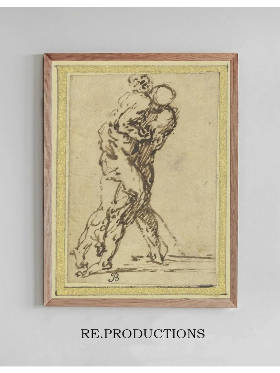 Studies of Wrestlers