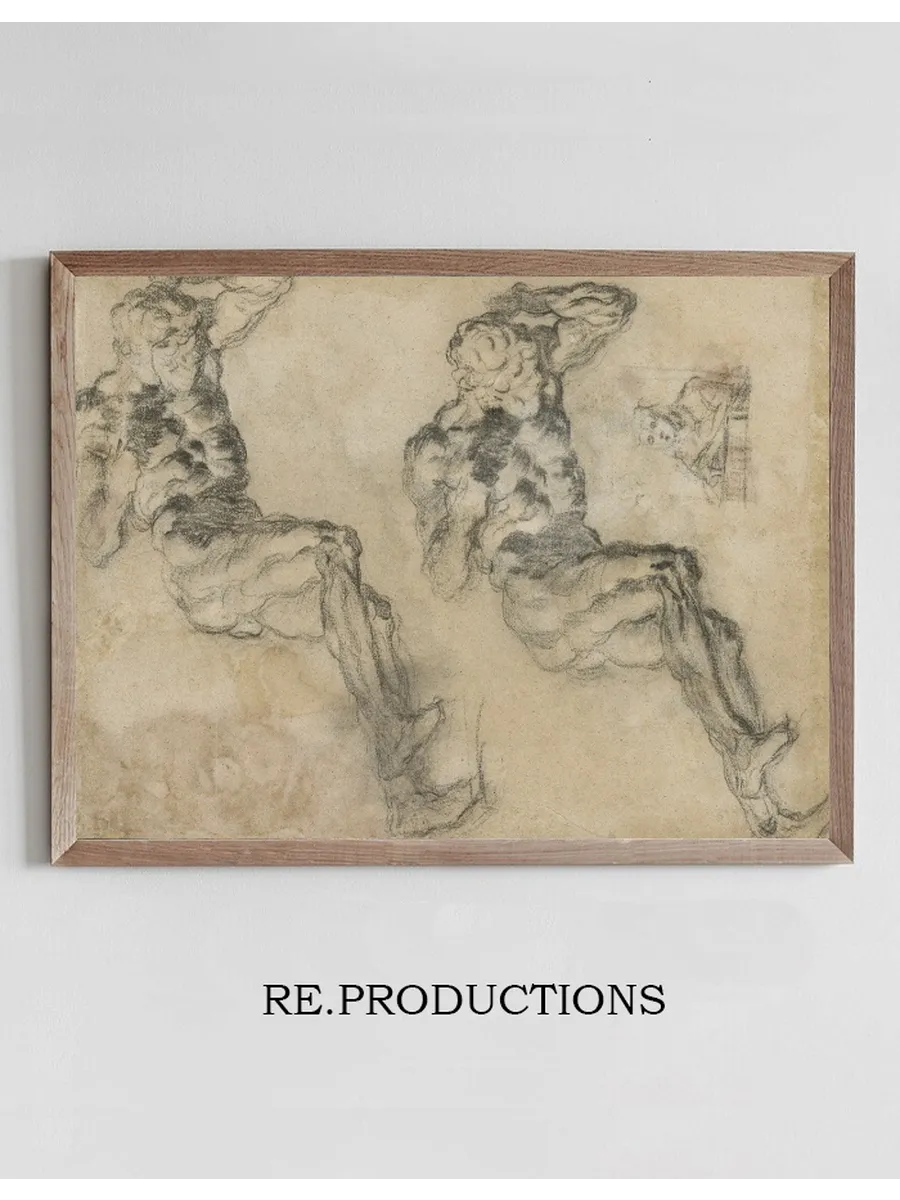 Studies of a Statuette of Atlas