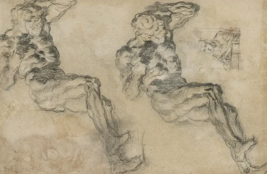 Studies of a Statuette of Atlas