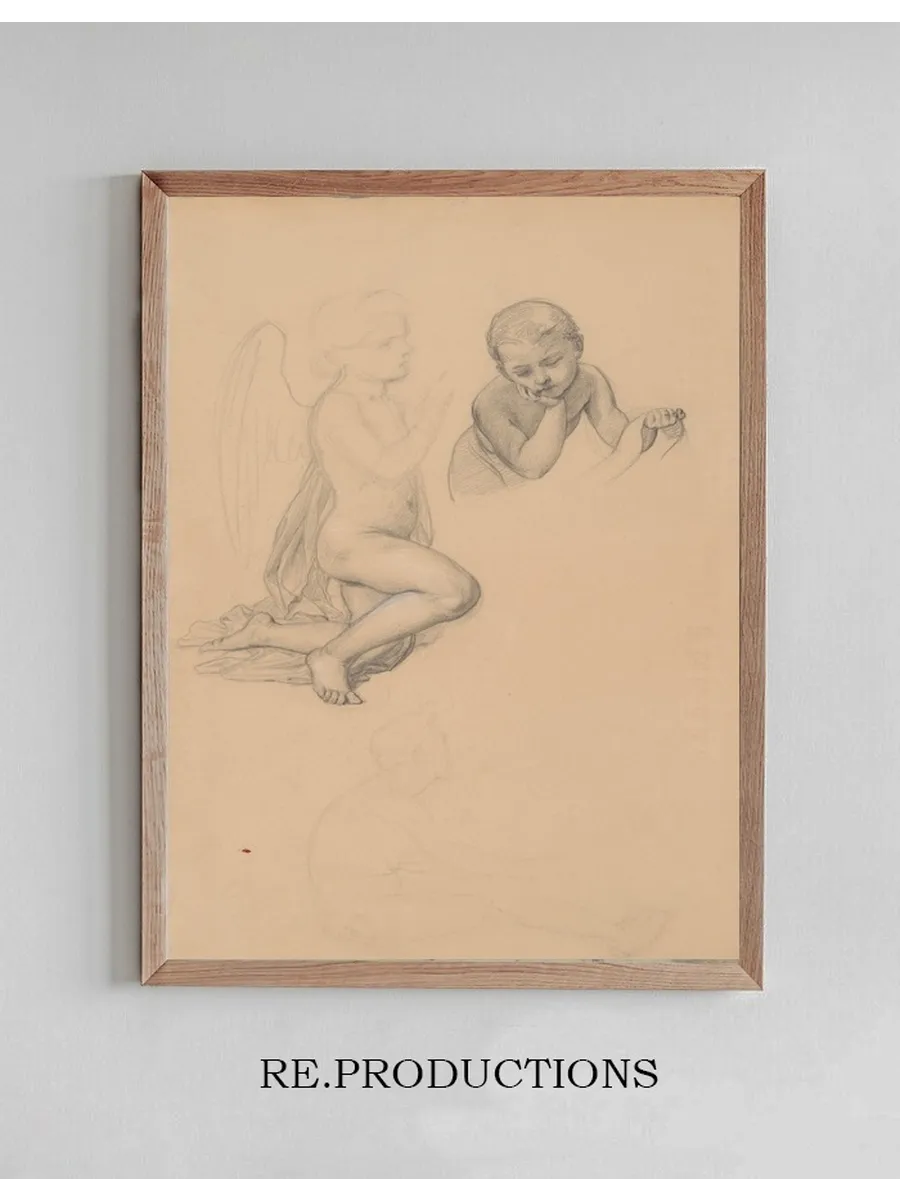 Studies of Angels for the Painting the Immaculate Conception of the Blessed Virgin Mary