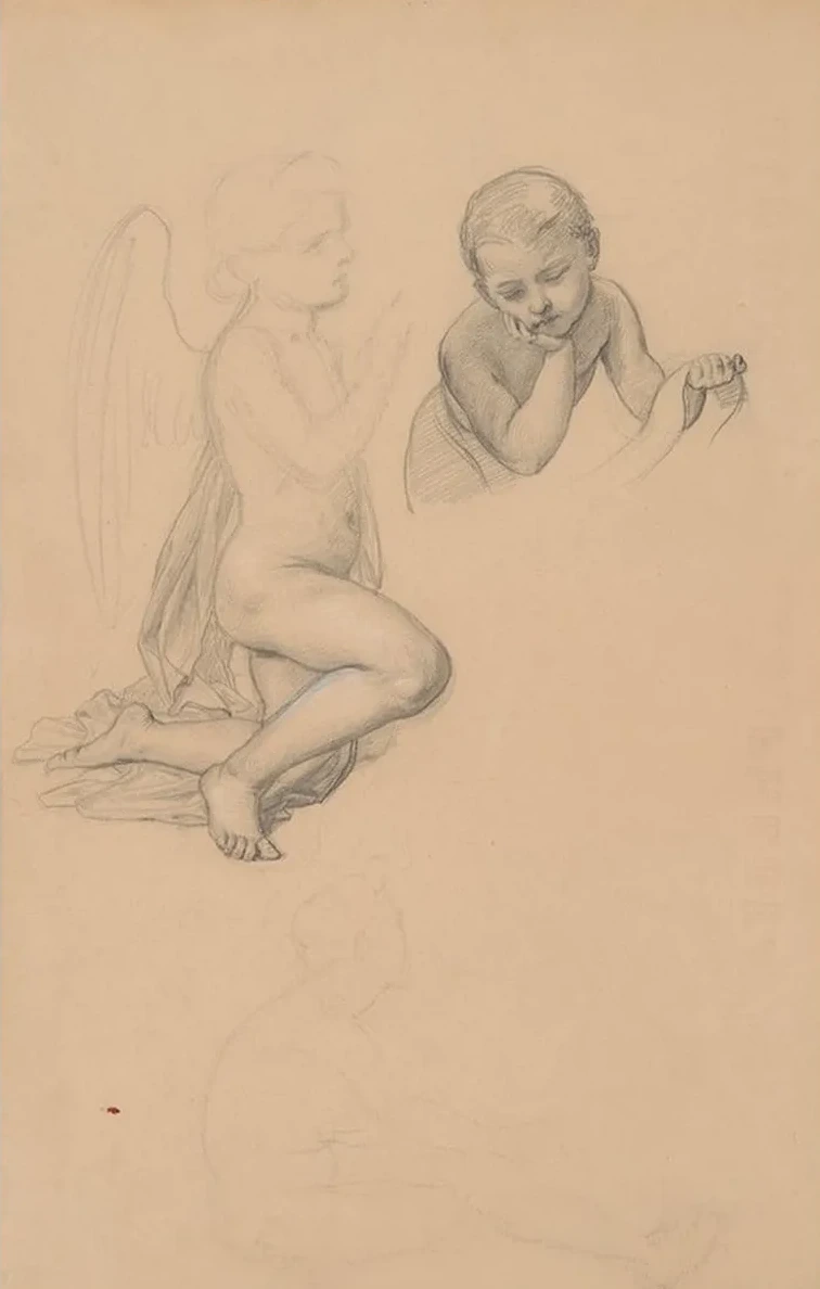 Studies of Angels for the Painting the Immaculate Conception of the Blessed Virgin Mary