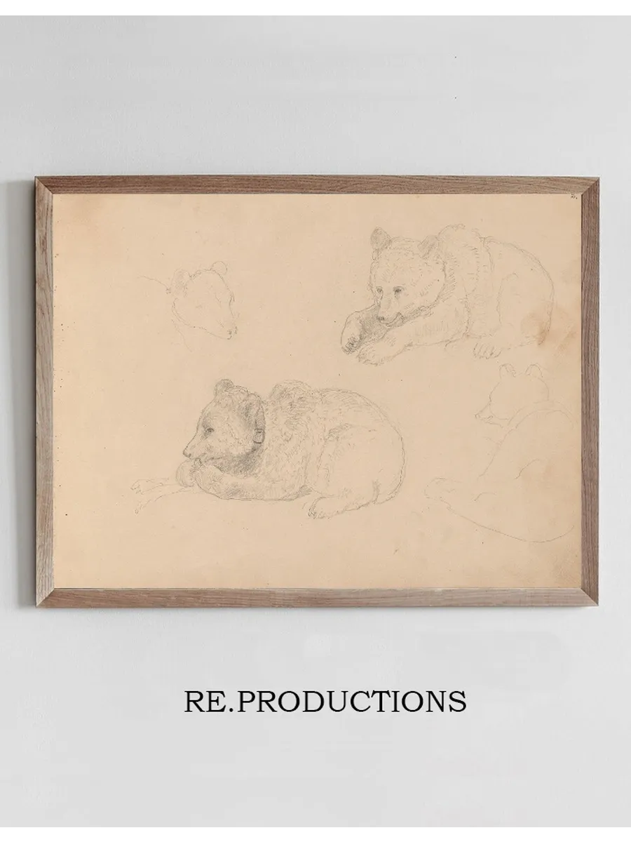 Studies of Bear Cubs