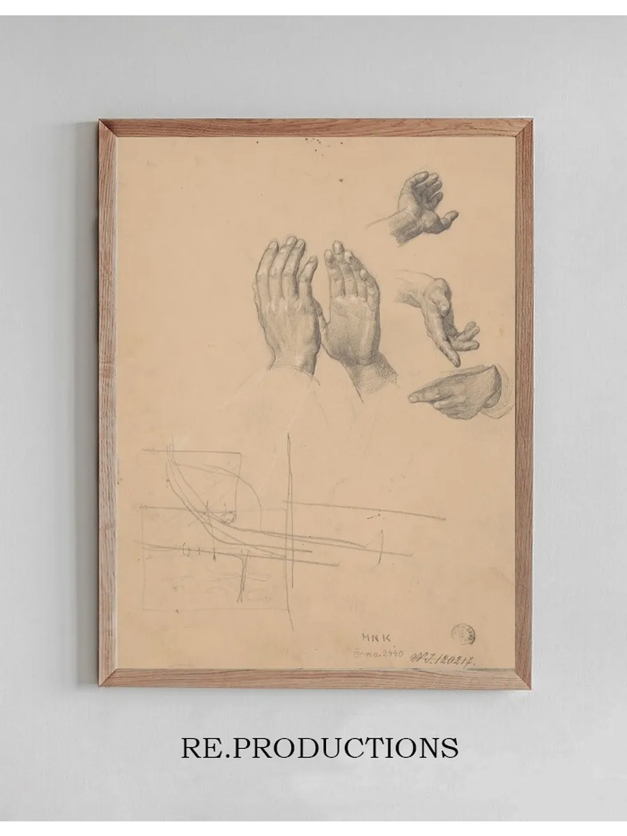 Studies of the Hand of St. Matthias and High Priests