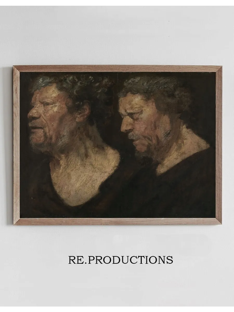 Studies of the Head of Abraham Grapheus