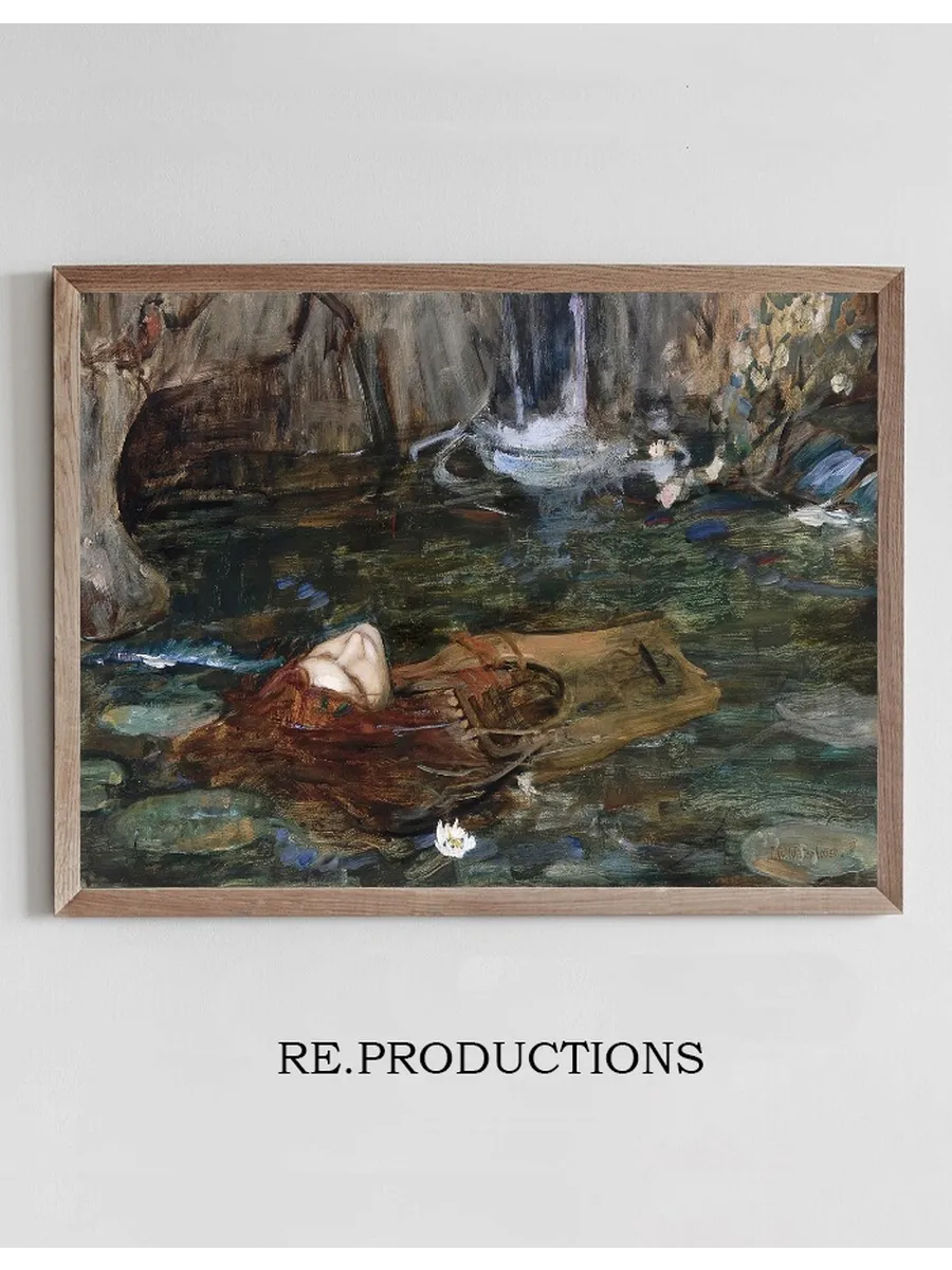 Study For Nymphs Finding The Head Of Orpheus