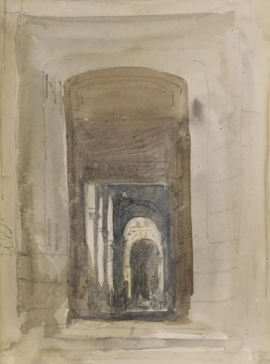 Study For The Door Of The Church Of Saint - Roch, Paris