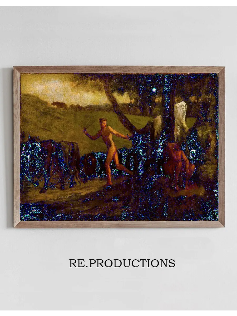 Study For mercury Leading The Cows of Argus To Water