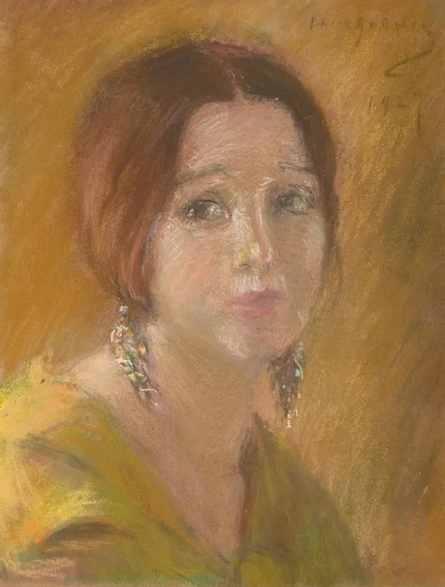 Study Head of a Woman