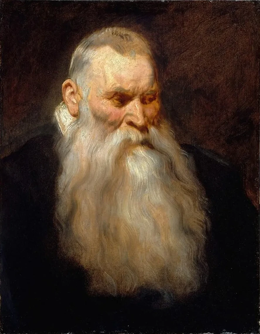 Study Head of an Old Man with a White Beard