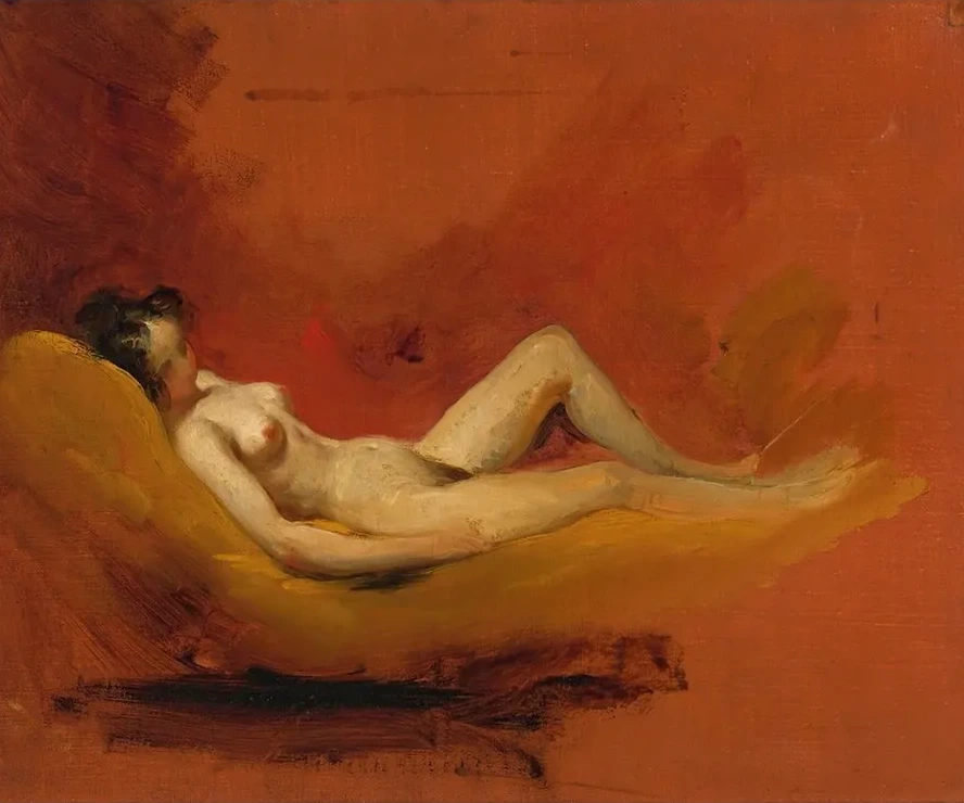 Study Of A Female Nude