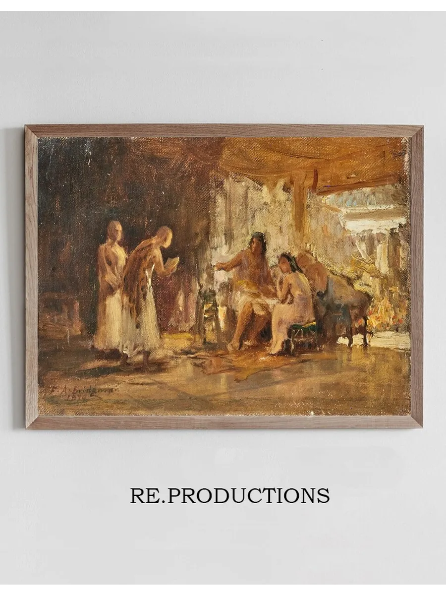 Study Of A Group In An Interior