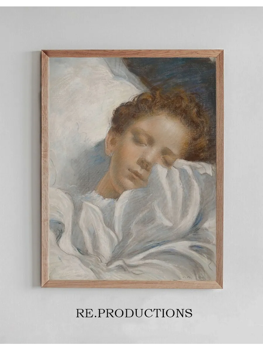 Study Of A Sleeping Child