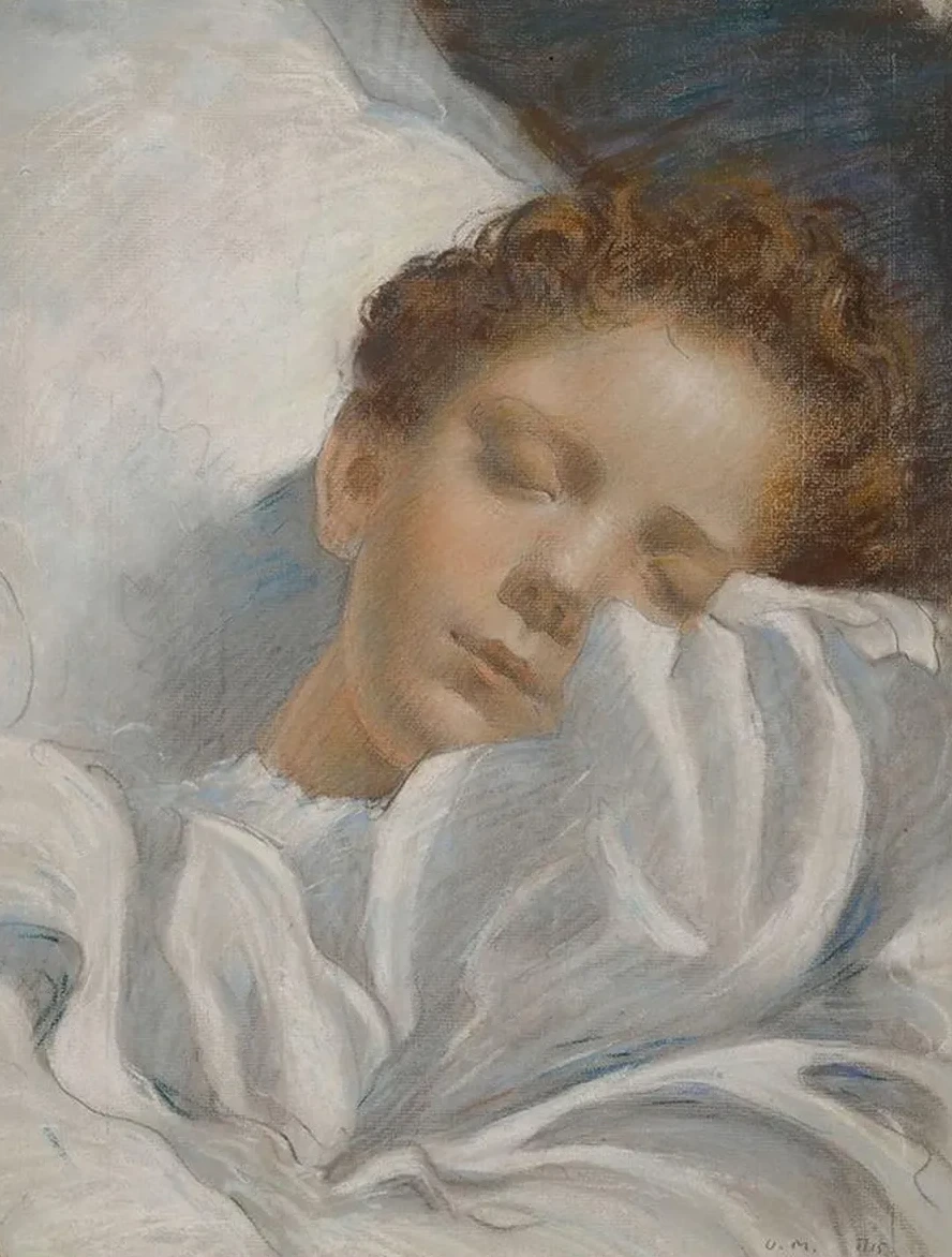 Study Of A Sleeping Child