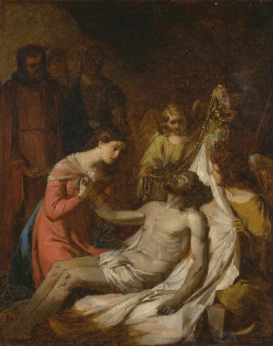 Study Of The Lamentation On The Dead Christ