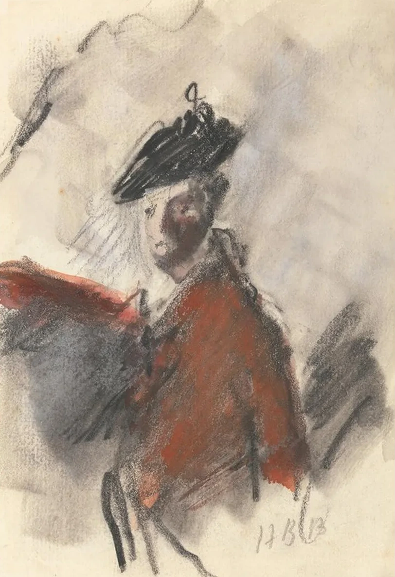 Study After Joshua Reynolds's Portrait of Cornet Nehemiah Winter, 11th Dragoons