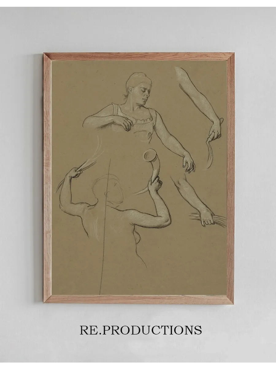 Study Drawings for a Mural