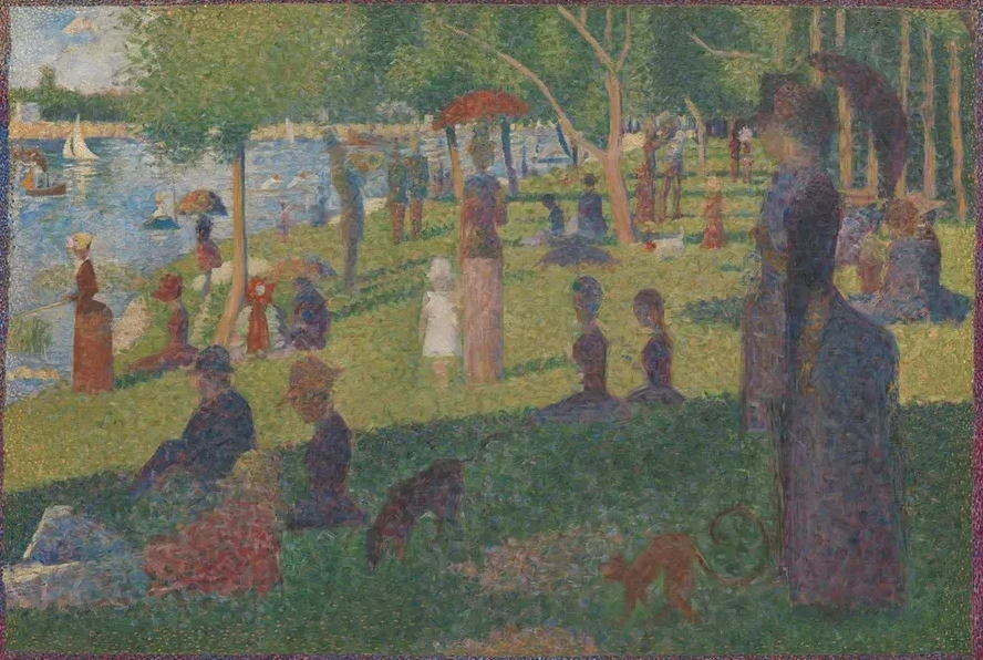 Study for A Sunday on La Grande Jatte