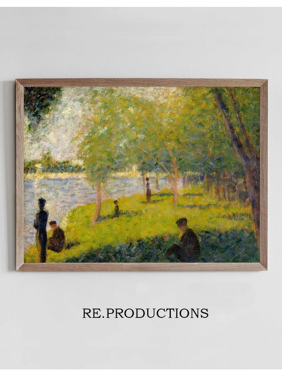 Study for A Sunday on La Grande Jatte