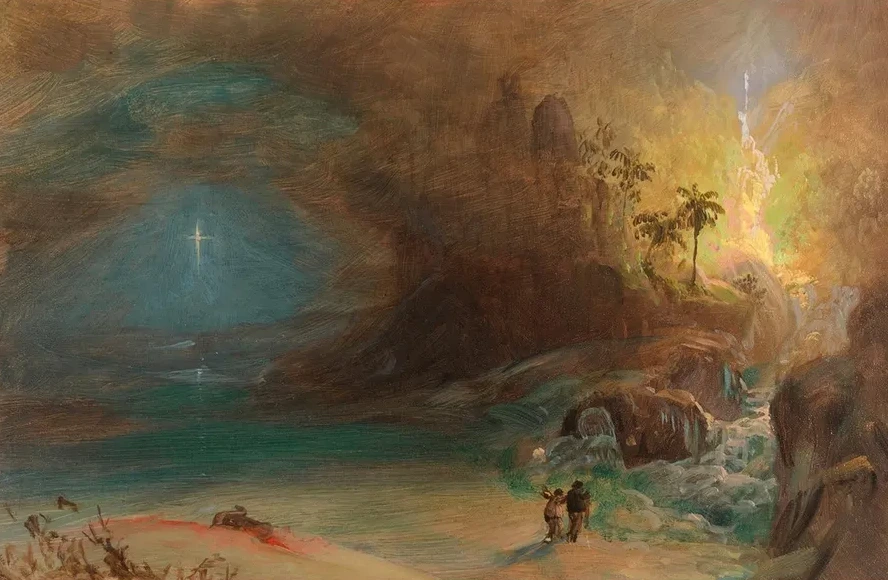 Study for Apotheosis to Thomas Cole