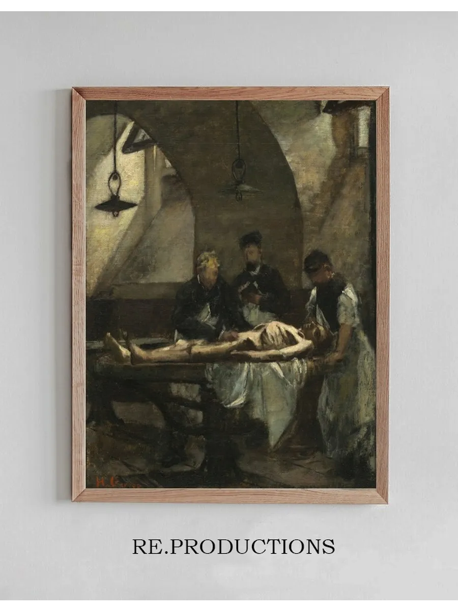 Study for Autopsy at the Hotel - Dieu