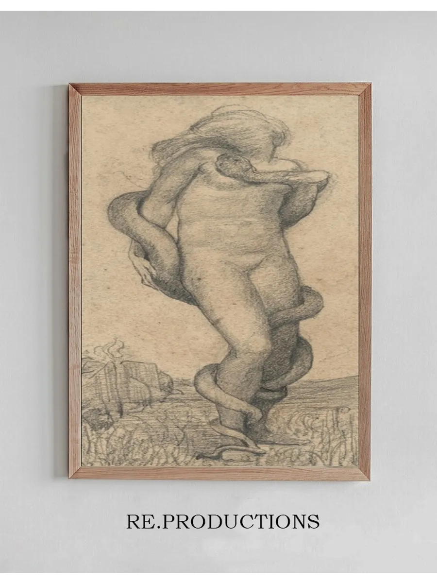 Study for Cadmus and Harmonia