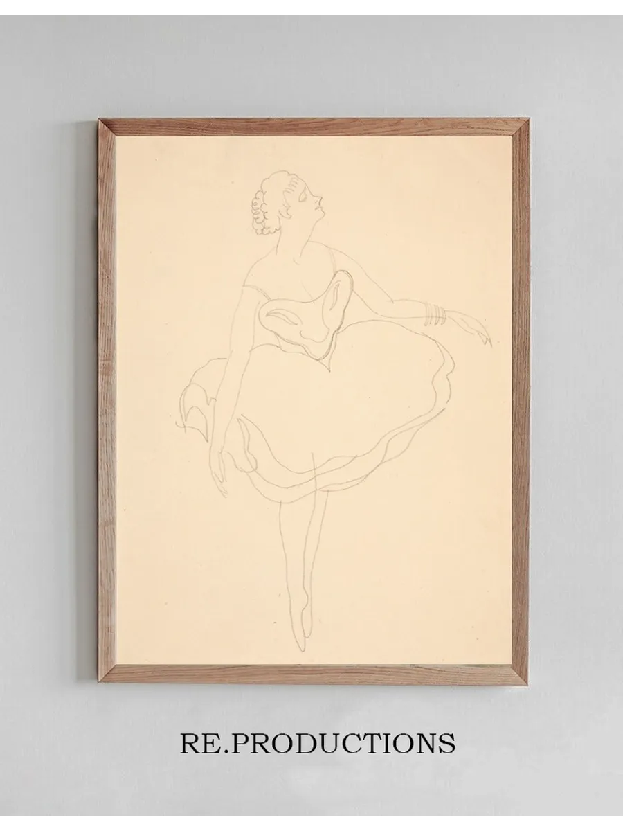 Study for Costume Sketch (BalMasque)
