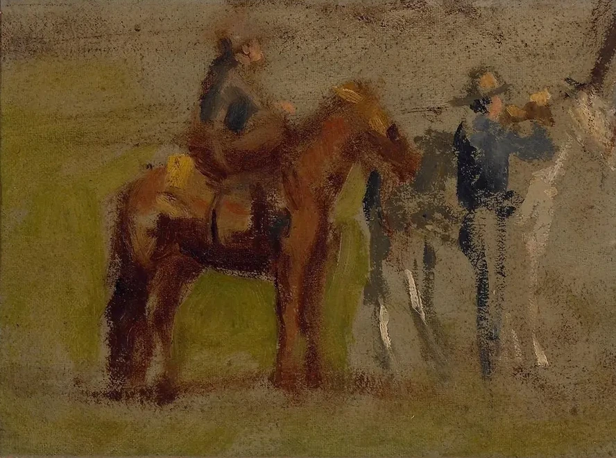 Study for Cowboys in the Badlands
