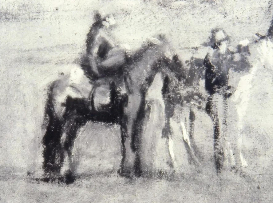 Study for Cowboys in the Badlands