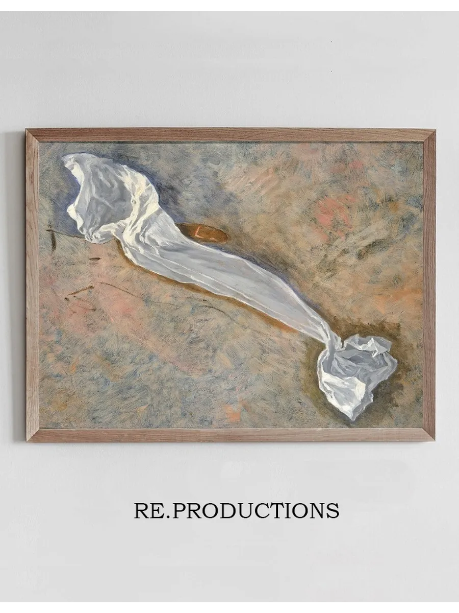 Study for Drapery of Pursuit of Theideal