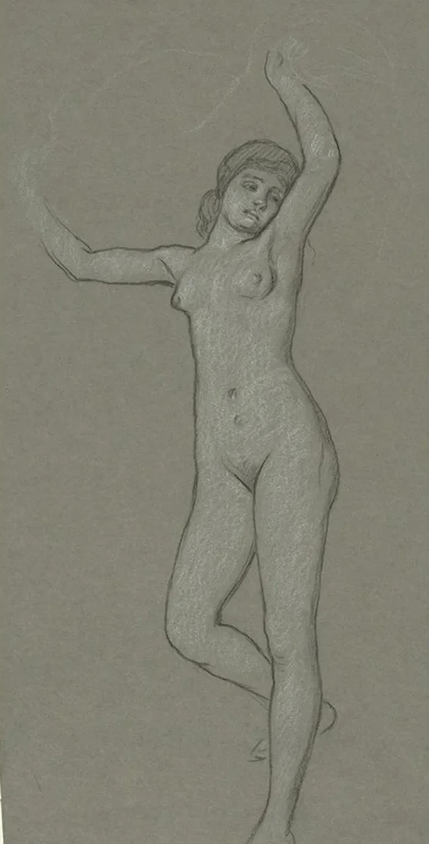 Study for Figure ofLuna