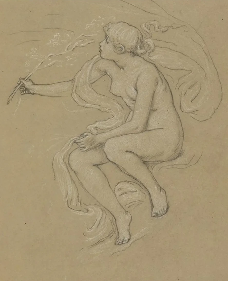 Study for Figure ofSpring