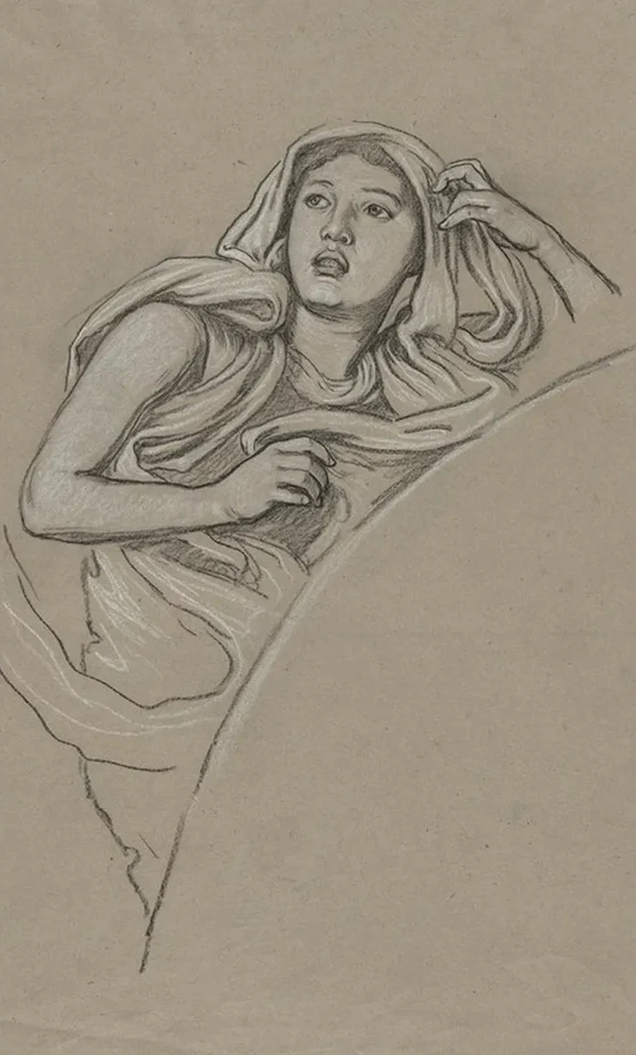 Study for Figure to Right Ofluna