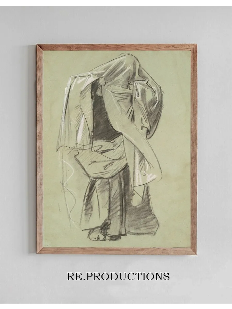 Study for Frieze of Prophets