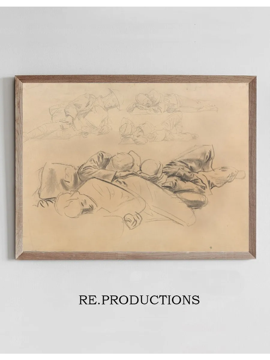 Study for Gassed Soldiers