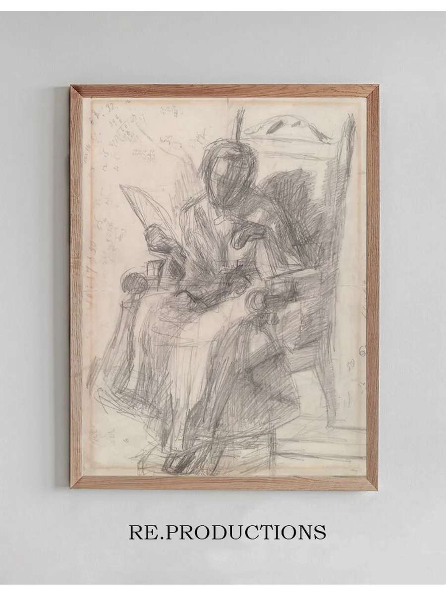 Study for Girl with Cat - Katherine