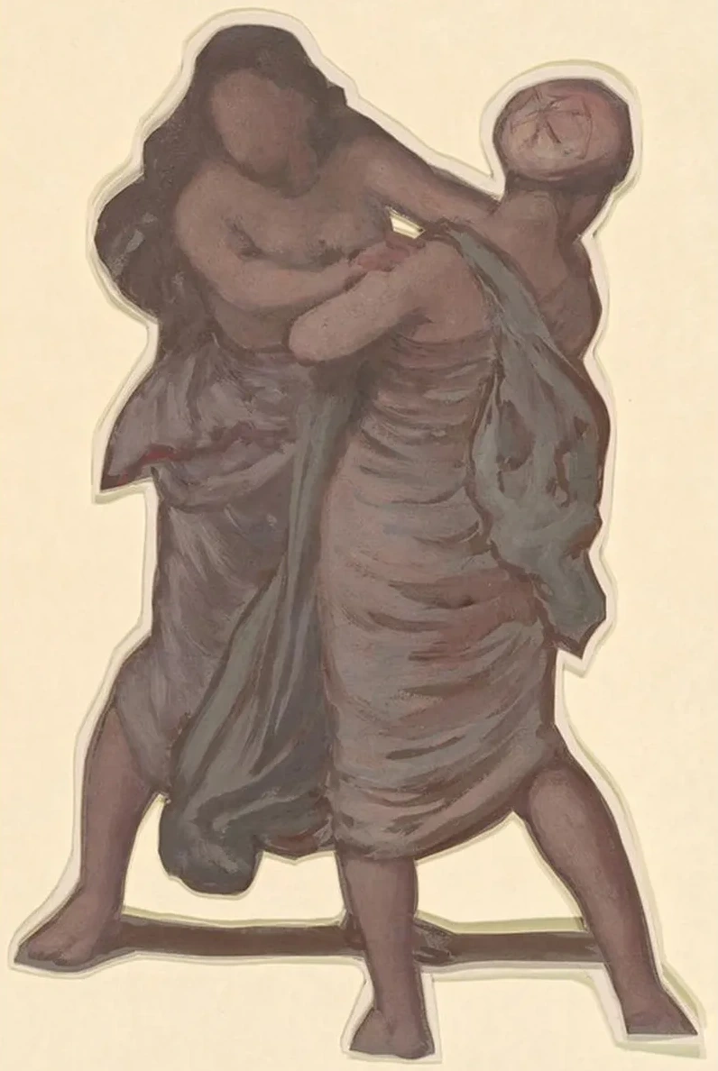 Study for Greek Girls Bathing IV