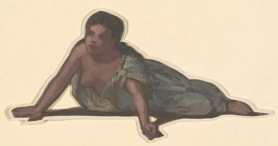 Study for Greek Girls Bathing XI