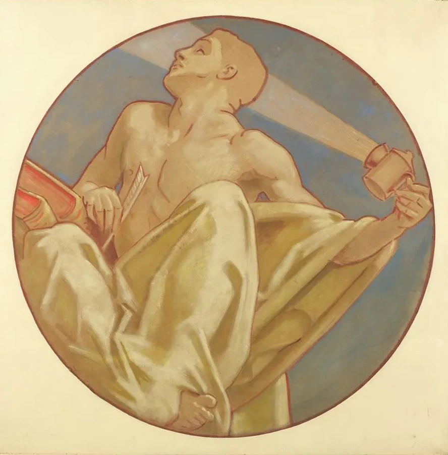 Study for History, Museum of Fine Arts, Boston