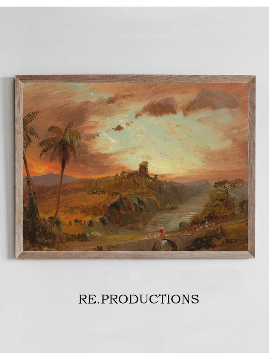 Study for Imaginary S. American Landscape