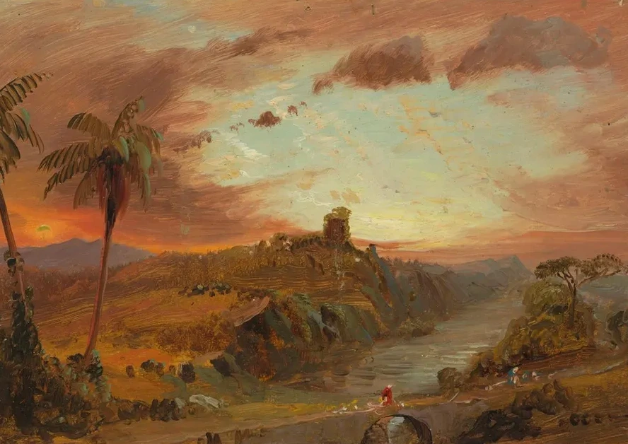 Study for Imaginary S. American Landscape