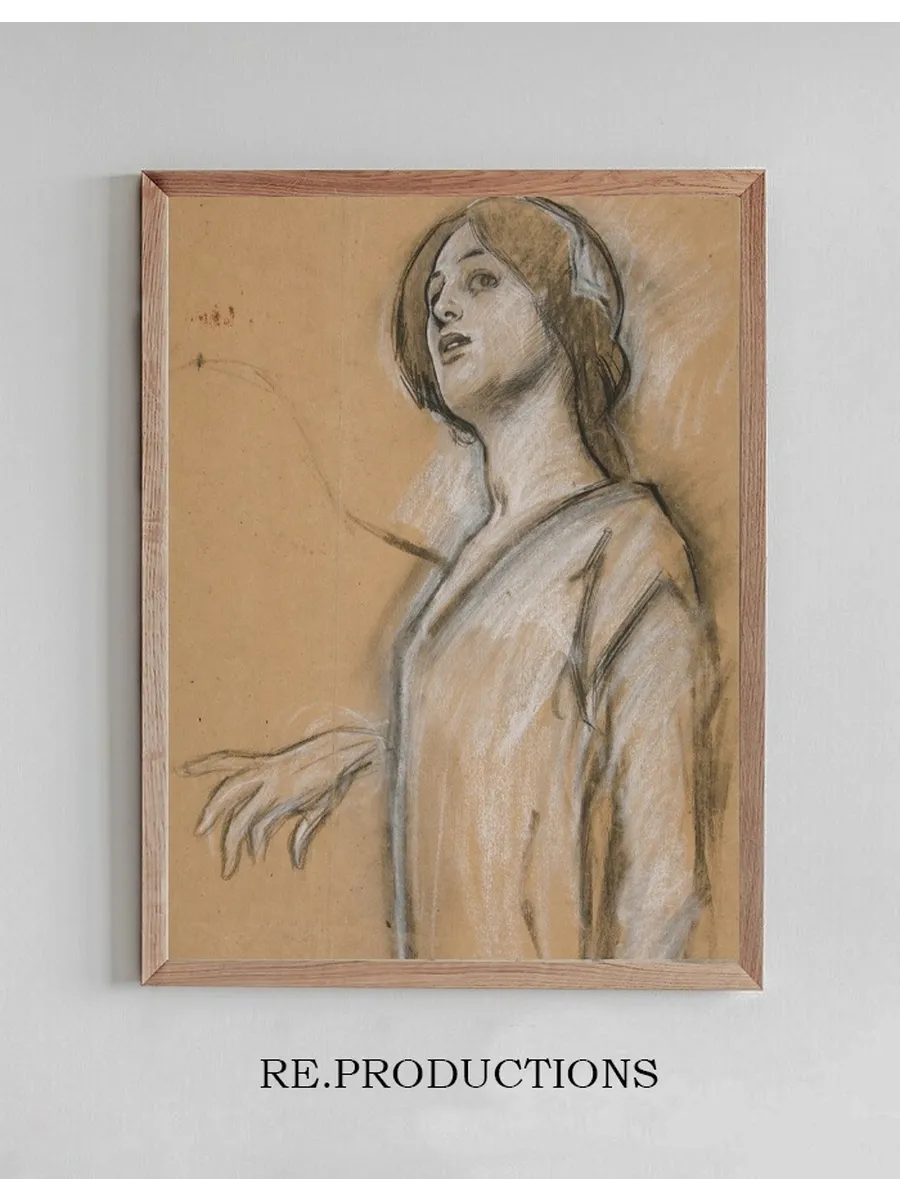 Study for Isabella the Catholic (oil Painting)