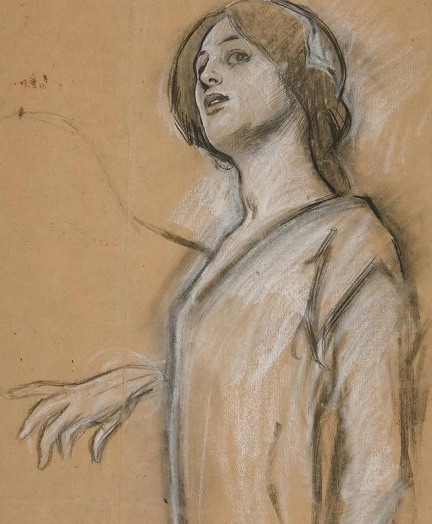 Study for Isabella the Catholic (oil Painting)