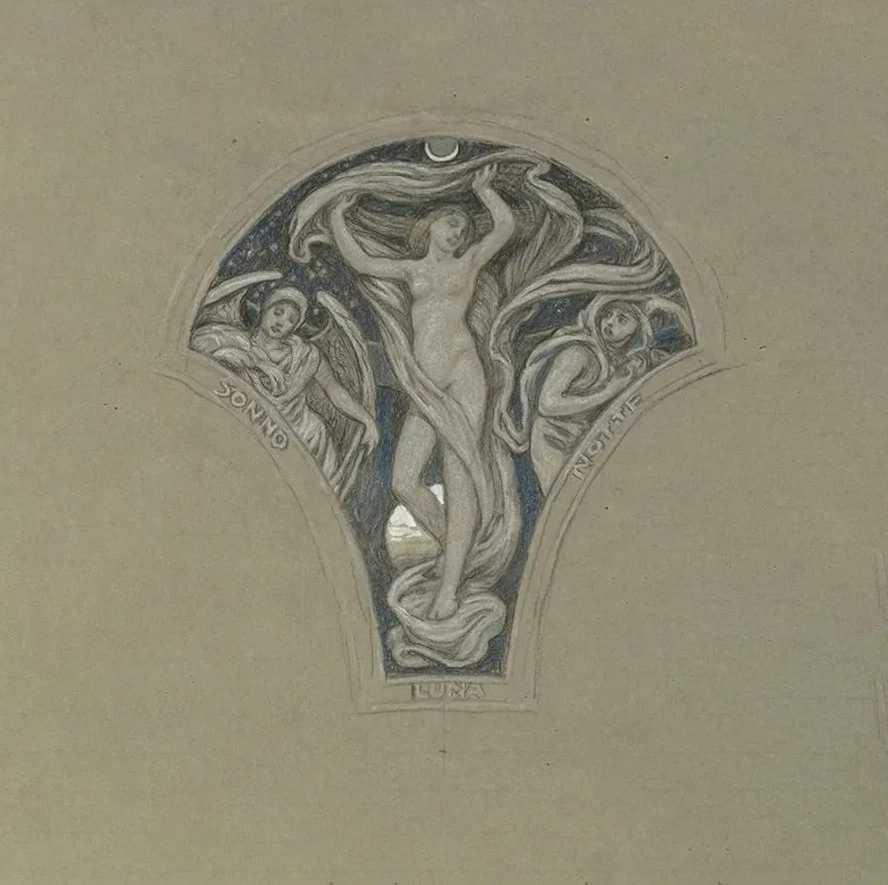 Study for Luna Andattendants