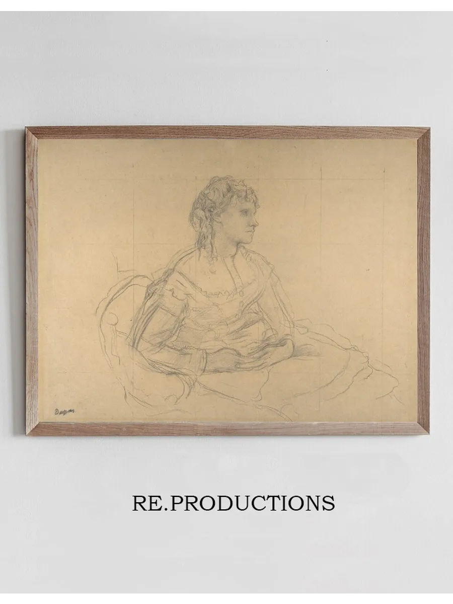 Study for Mme Th odore Gobillard (n e Yves Morisot)