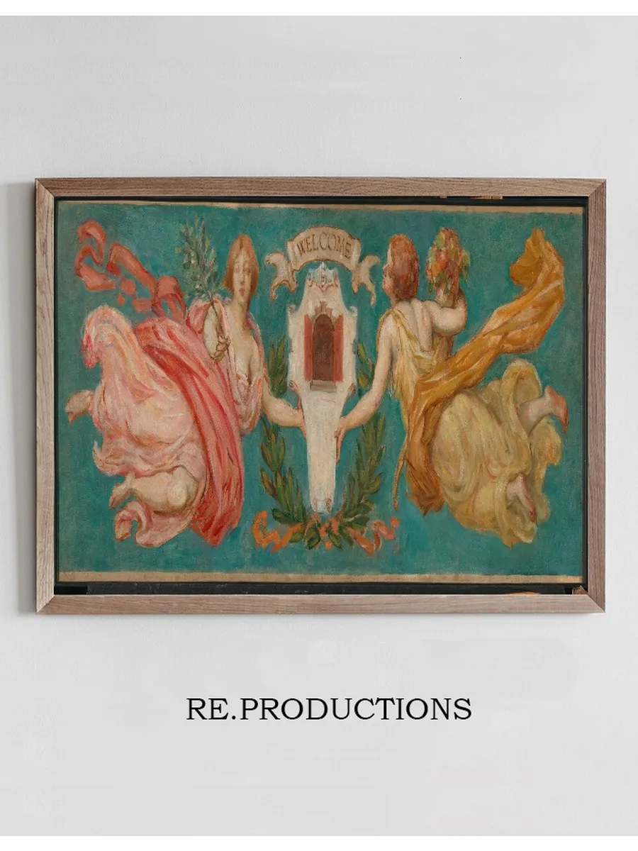 Study for Mural at Hotel Manhattan, Peace and Plenty