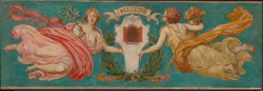 Study for Mural at Hotel Manhattan, Peace and Plenty